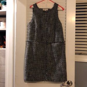 Michael Kors tweed-looking shift dress